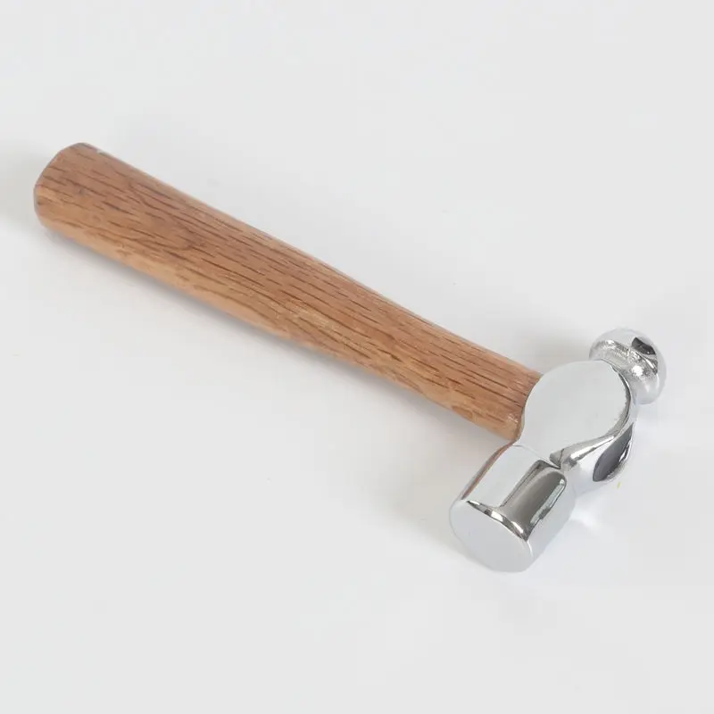 High quality small round head hammer with wood handle