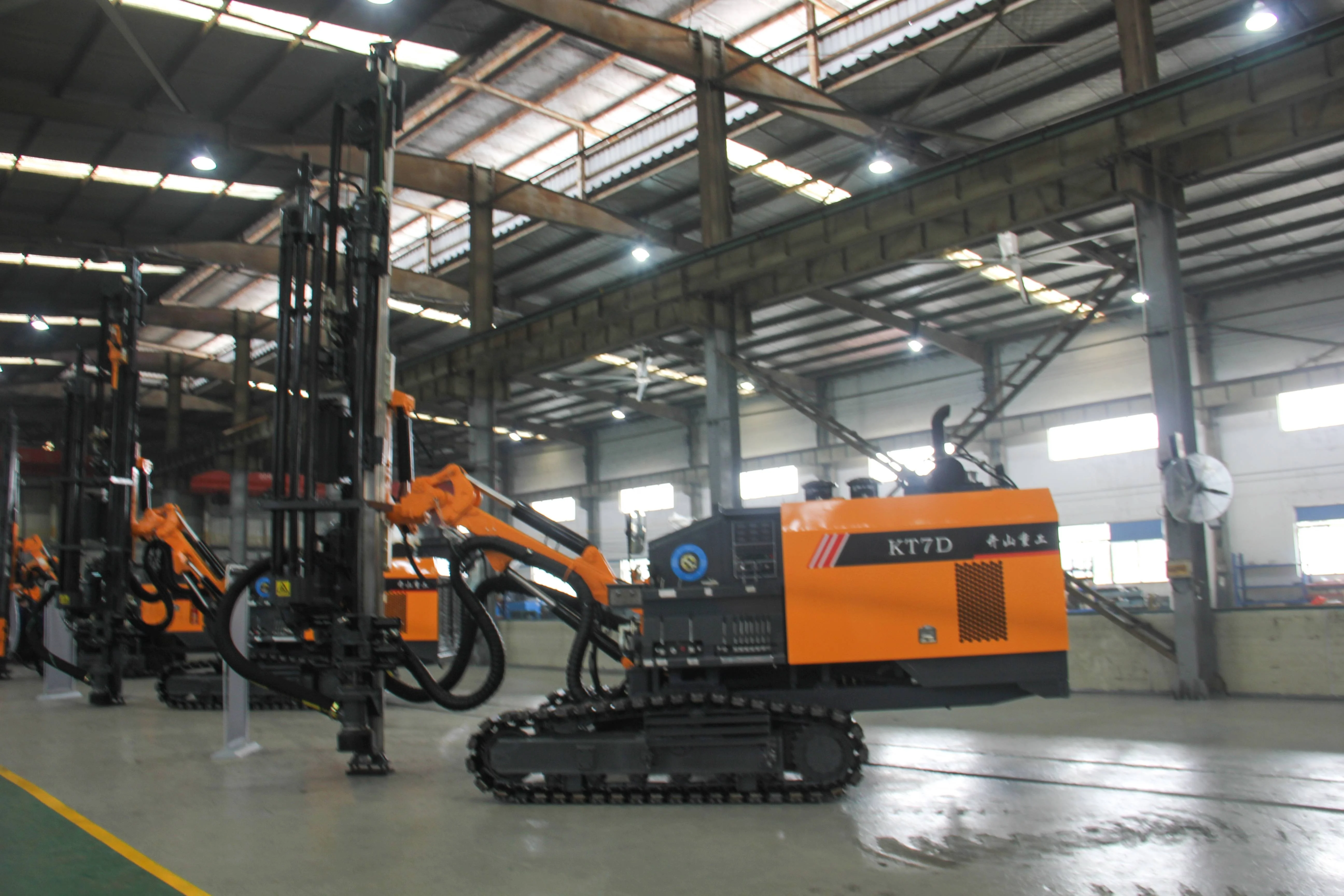 Kaishan KT7 series Crawler-Mobility Rotary Pile Drilling Rig Machine Diesel Engine
