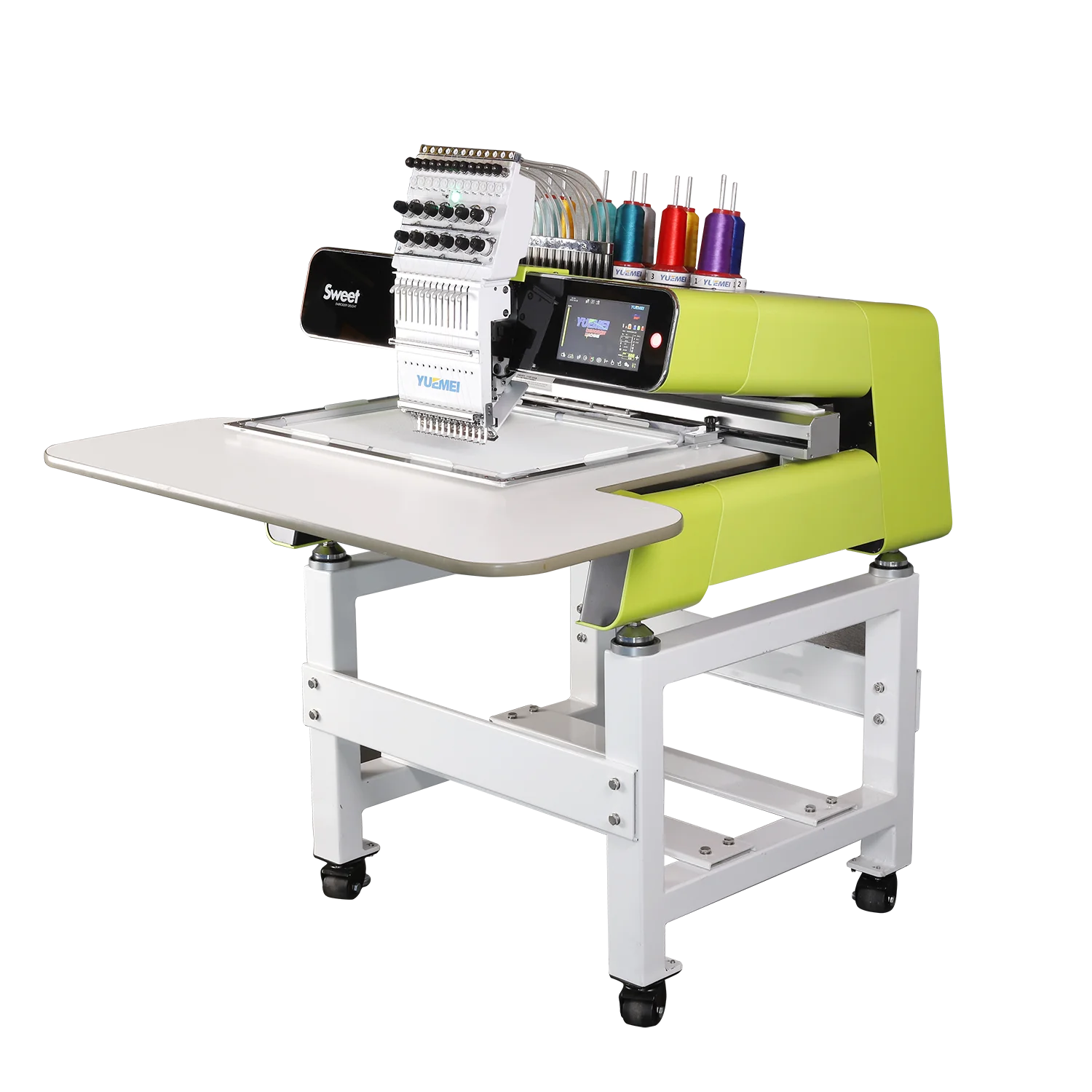 YUEMEI Professional Single Head Cap embroidery Machine Computerized Embroidery Machines