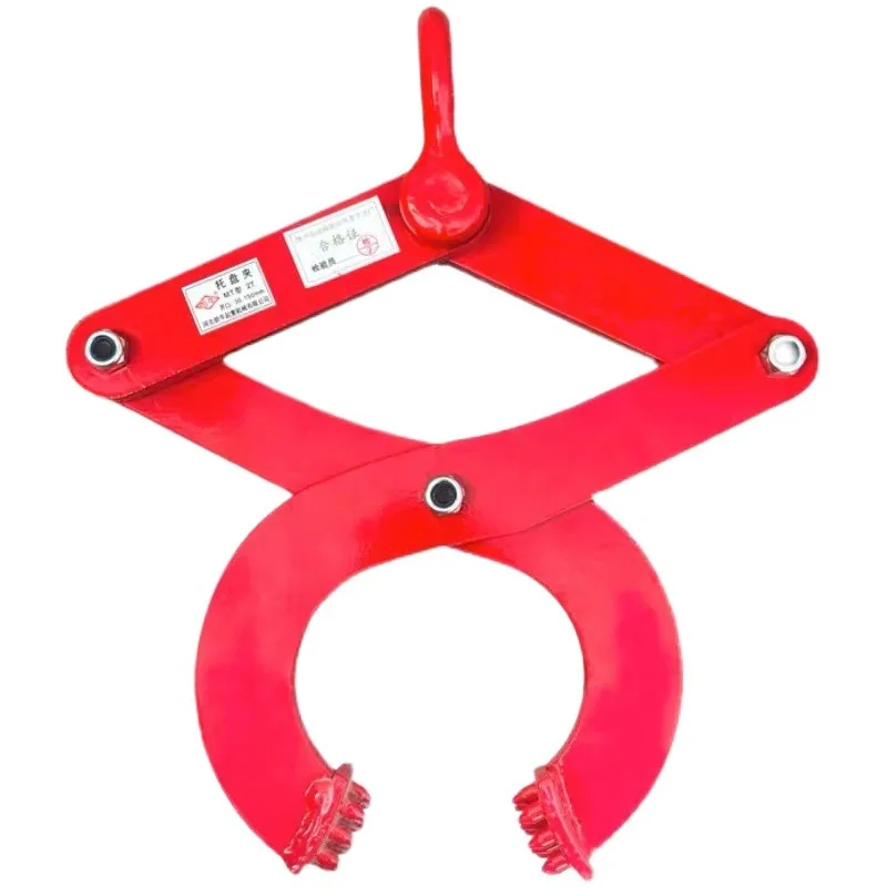 Heavy Duty Industrial Pallet Puller Clamp Swivel Pallet Clamp For Forklift Chain