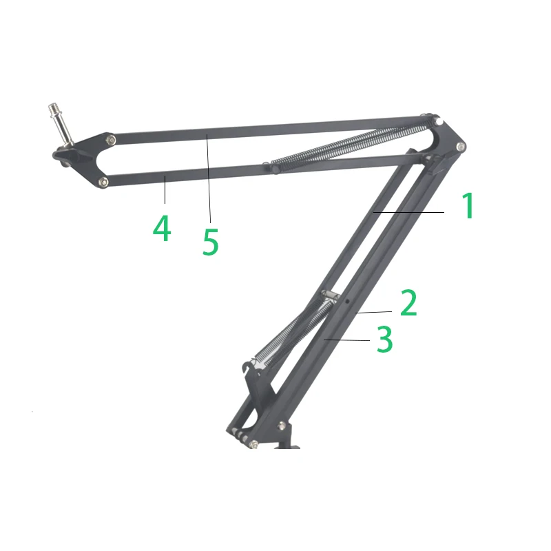 2021 Factory Wholesale  Flexible Desktop Studio  Microphone Stand In High Capacity Professional Recording Microphone Holder