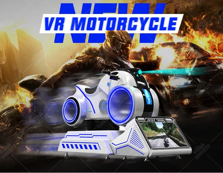 INFINITY Latest Popular VR Racer Motorbike Games 9D Virtual Reality Full Motion VR Motorcycle Simulator