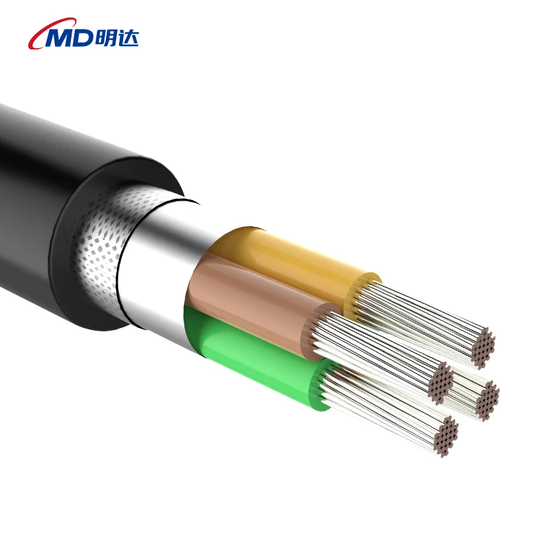 TRVUSP 2*2*0.5mm PVC Insulated Electrical Wire 80Degree 8 Million Times Stranded Power Heating OD8.8 cable temperature 80degree