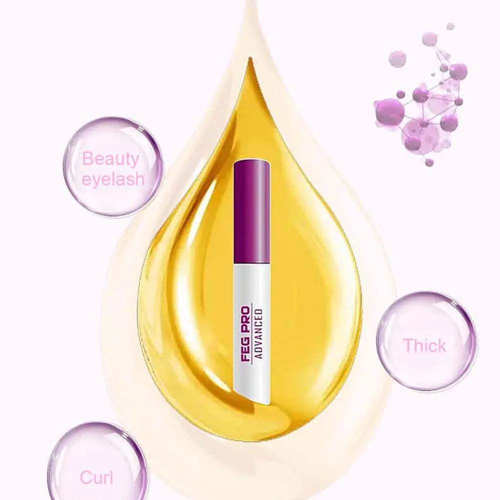 Private Label Original FEG Factory FEG PRO ADVANCED Eyelash Eyebrow   Enhancer growth Serum eyelash extension