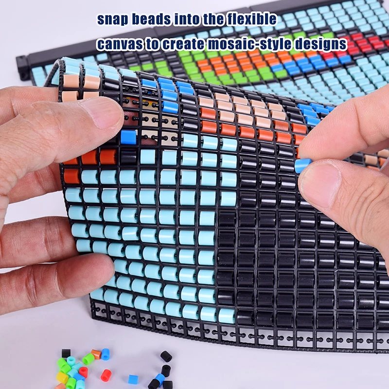 2024 High Quality Fusion Bead Handmade Mesh New Arrival Oem Odm Educational Toy Hama Perler Fuse Beads Kits