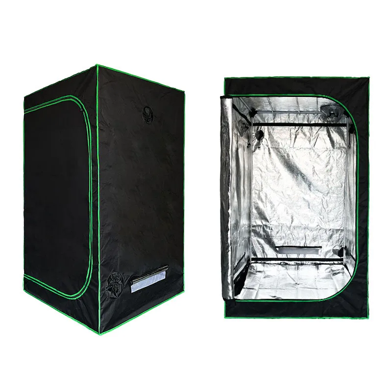 100*100*200 см Гидропоника 600d Mylar теплица комнатная палатка для выращивания