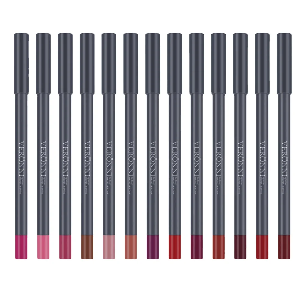 
New product lip liner 3 in 1 function eyeliner and eyebrow line 13 colors lip pencil lipstick pen available 