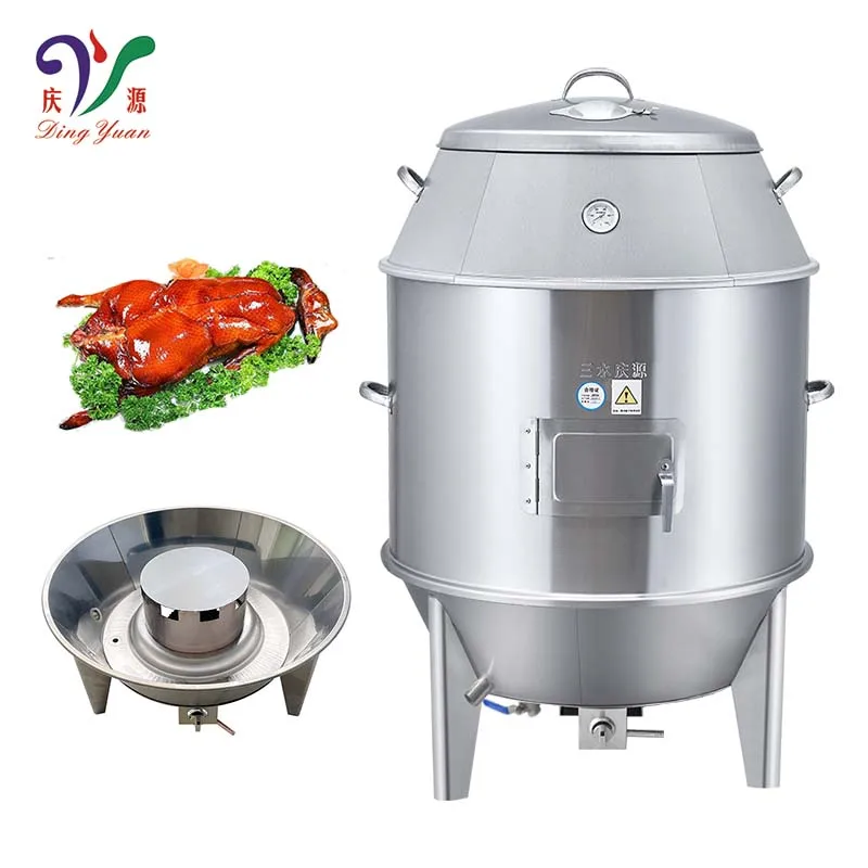 Chinese-Style Stainless Steel Commercial LPG  Roast Chicken Oven Machine