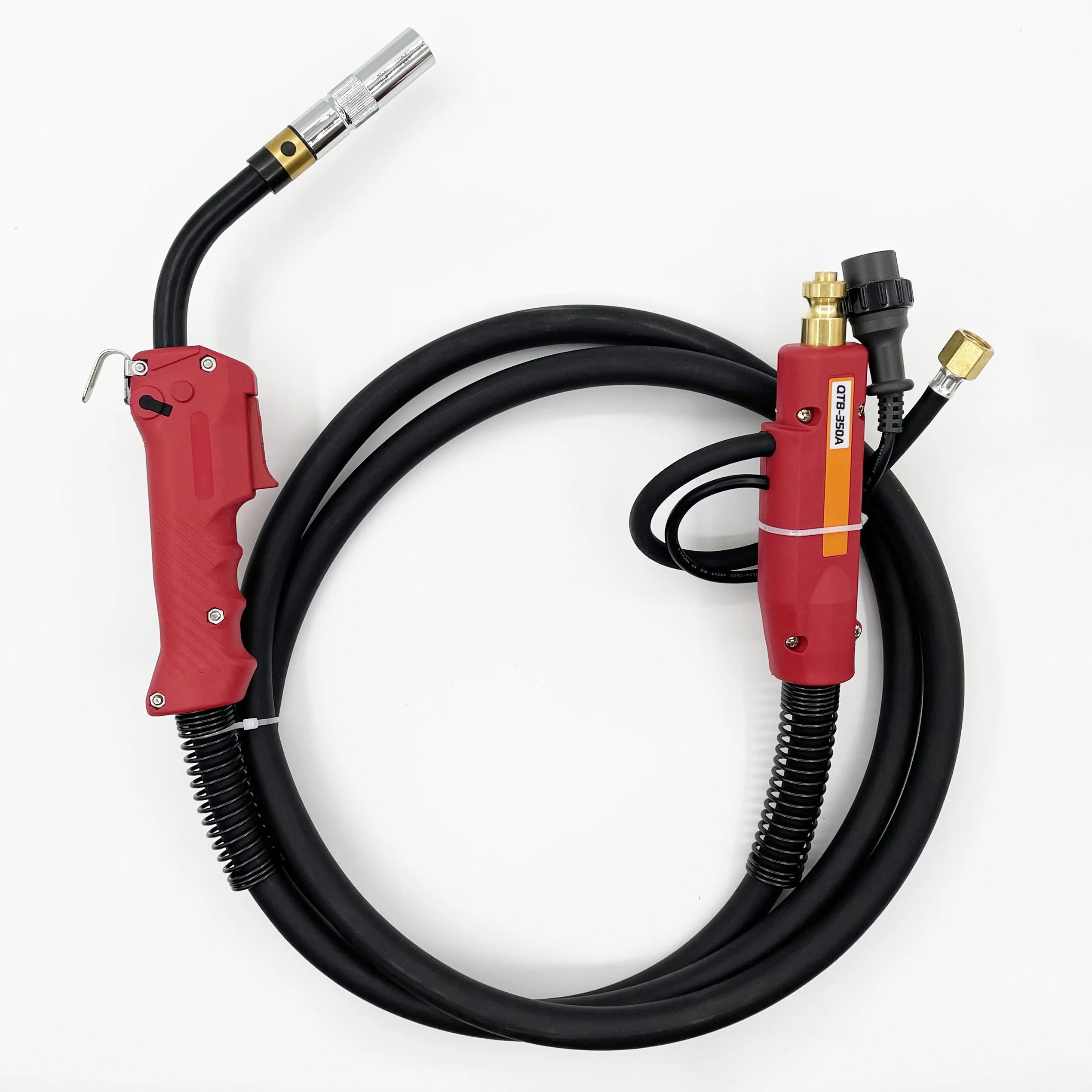 3Meter 350A Pan Type Air Cooled Pan& Euro Connector Soldadura  MIG Welding Torch
