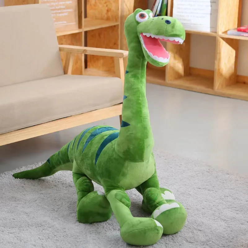 Dinosaur Plush Toy Cute Animals Toys for Boys Girls Child Kids Plush Green Tyrannosaurus Rex Throw Pillow Large Size Animal Toys