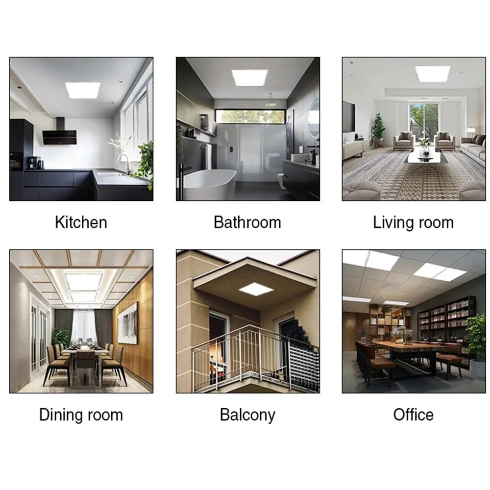 Optional Color Temperature Ceiling Panel Light 3w 6w 9w 12w 15W 18w 24w Standard Led Panel Light For Office Hotel Home