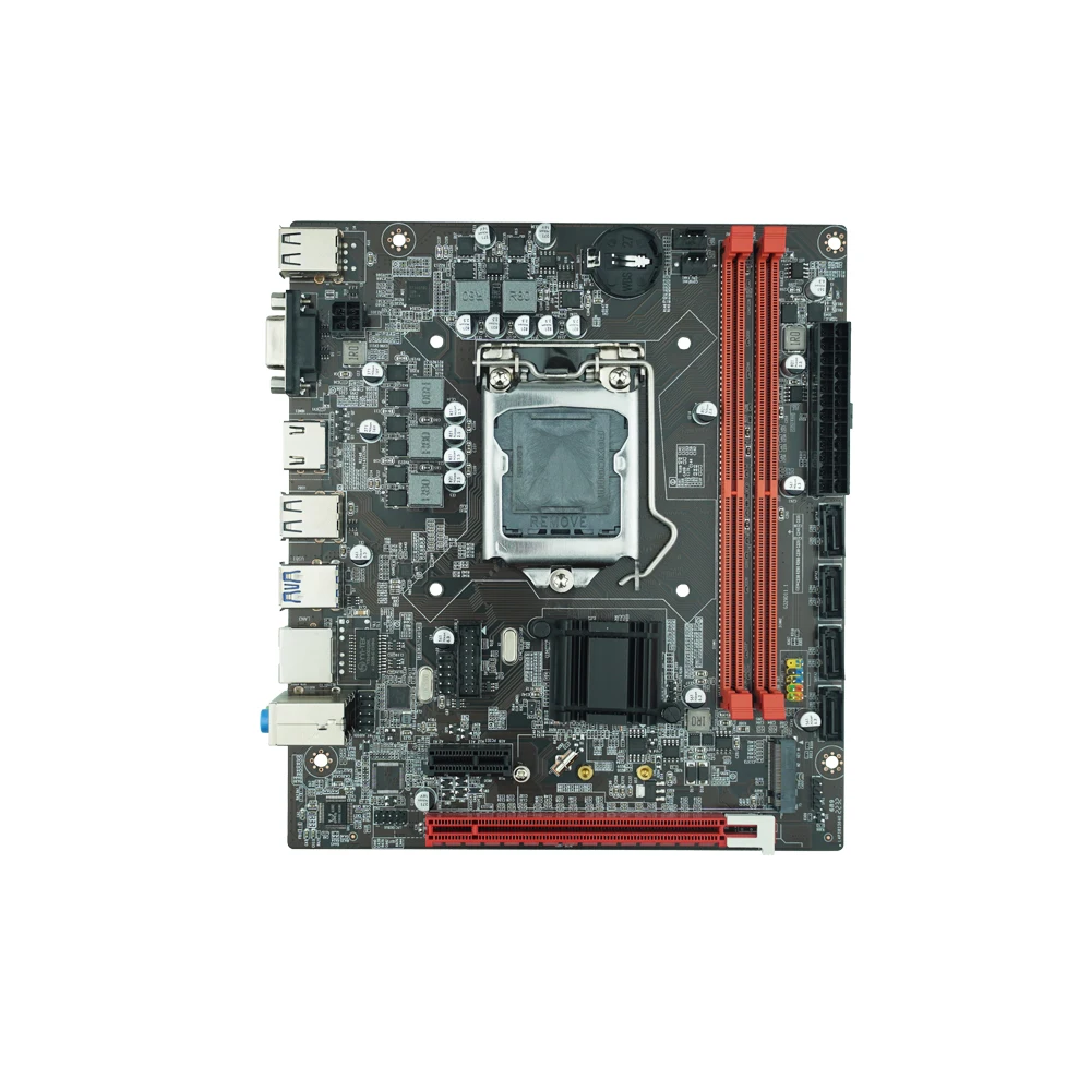 H610 материнская плата LGA1700 сокет i3/i5/i7 серии CPU DDR3 SDRAM аудио на борту для рабочего стола