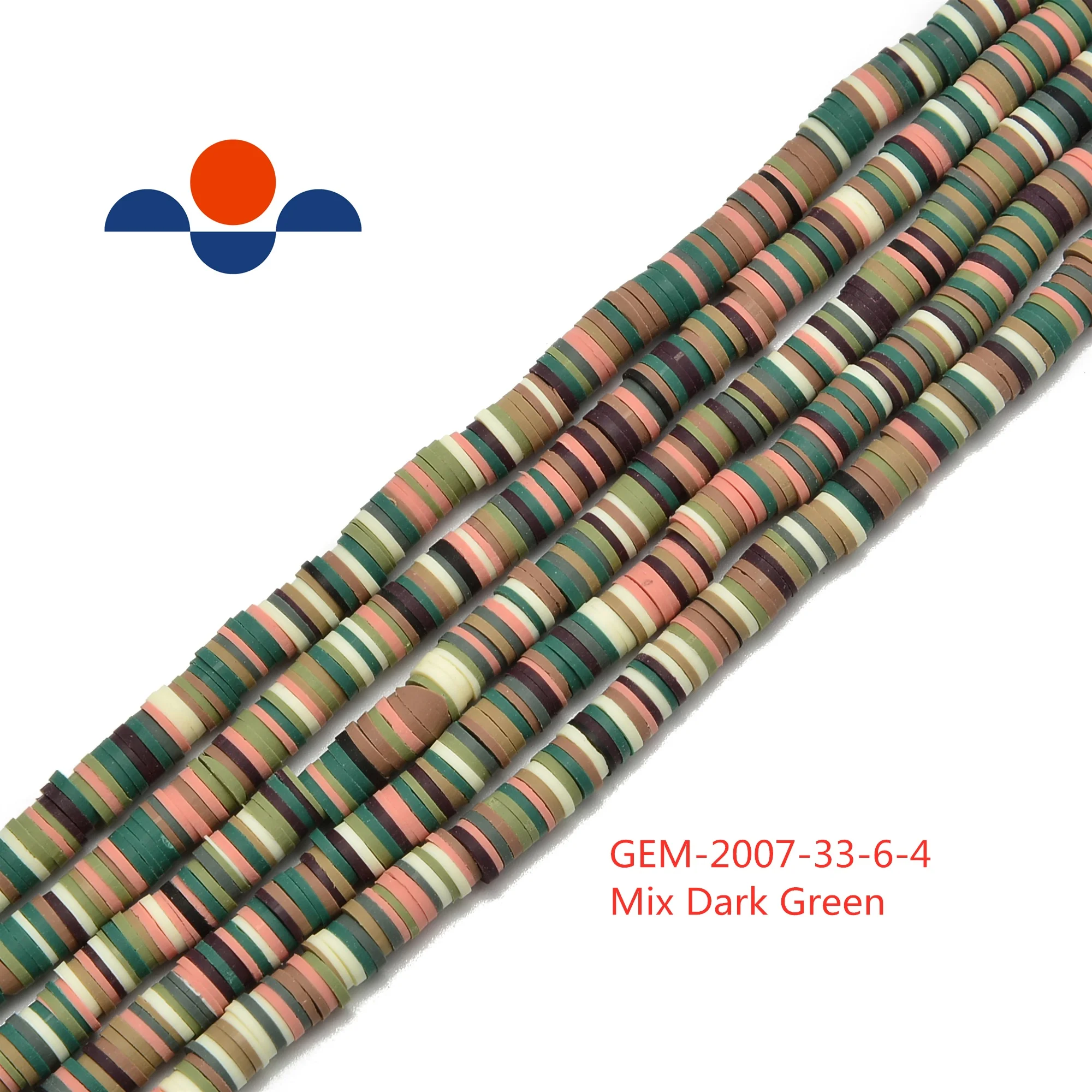 Wholesale Heishi Disc Bead Strands Polymer Clay African Tribal Beads for Jewelry  Bracelet Pendant Making 1x4mm 1x6mm