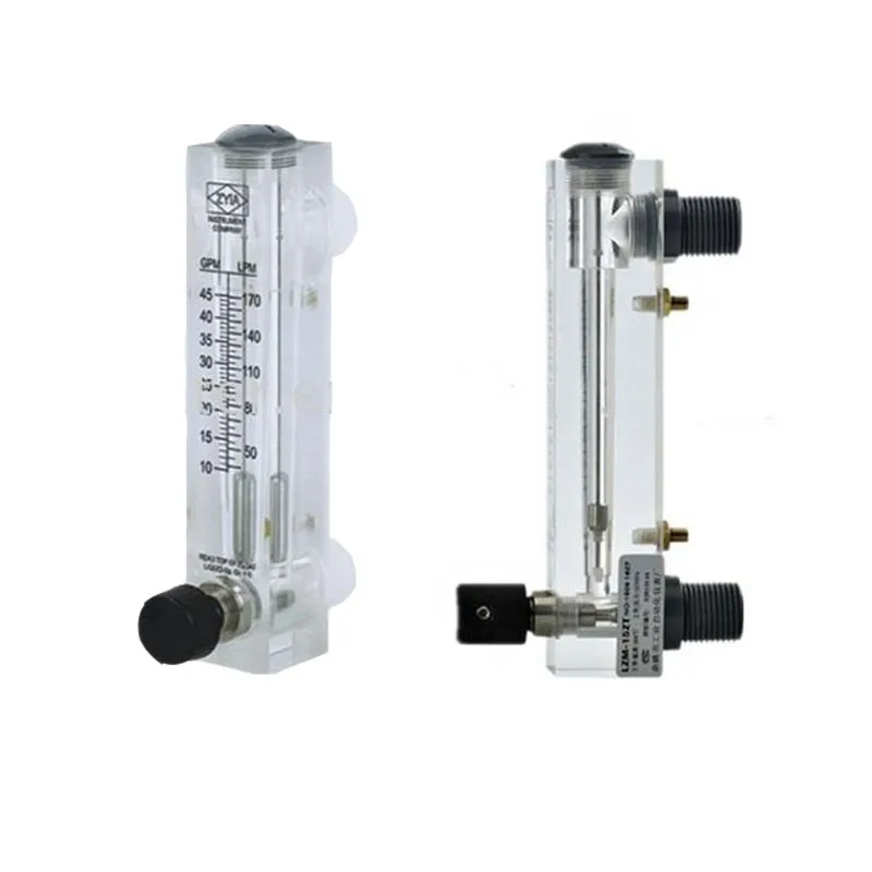 0-10 л/мин 1,5 Дюймовый водный пластиковый Жидкостный расходомер Акриловый Вертикальный низкая цена