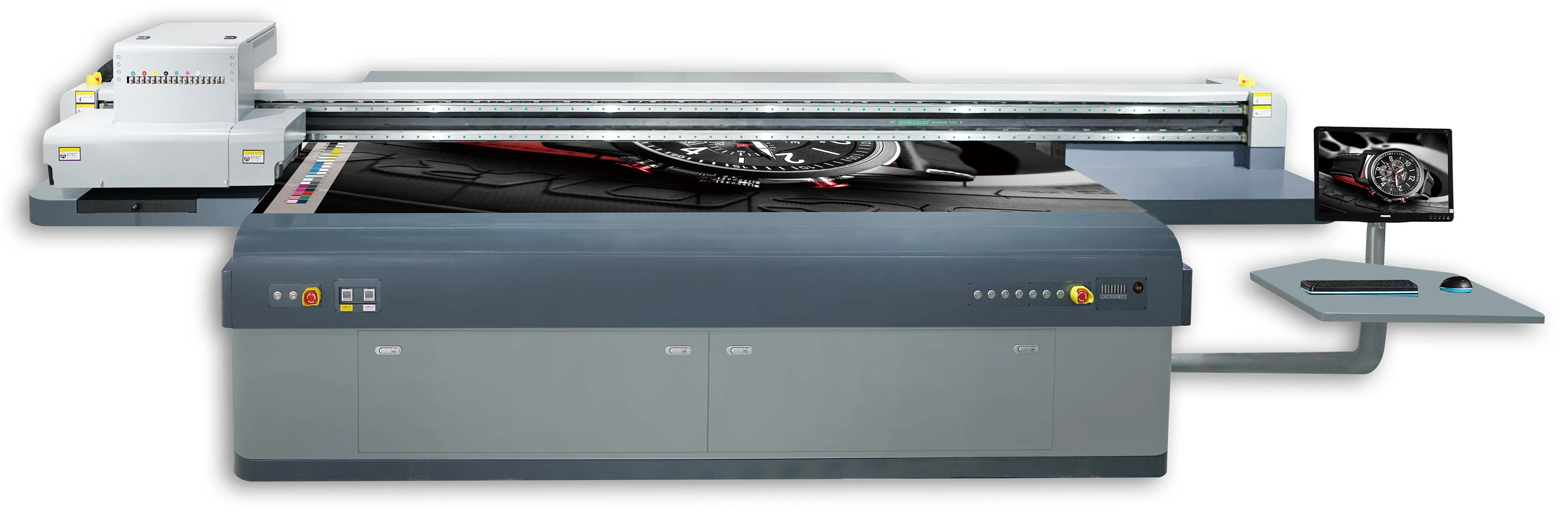 Планшетная цифровая печать может работать на жестких носителях Epson4C + 2 Вт Ricoh G6 KM 6988H 6C *