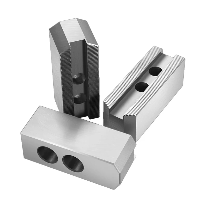 Aluminum Soft Jaw 4 inch Hydraulic Power 3Jaw Chuck For CNC Lathe Accepts Customization