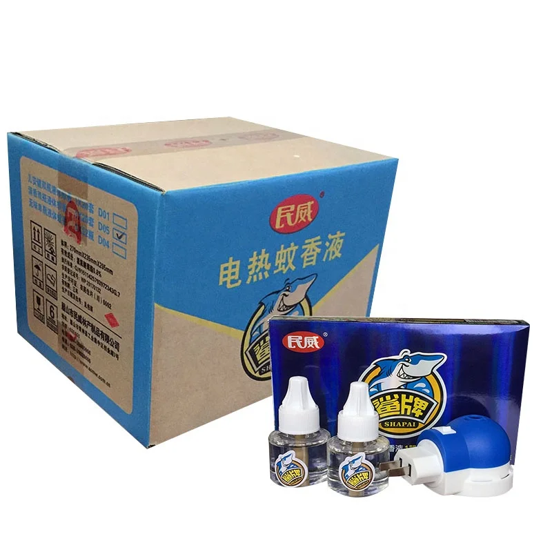 Minwei Vaporizer Electric Mosquito With Heater China Factory High quality Electrical Mosquito Repellent Liquid 45 ml*2 bottles