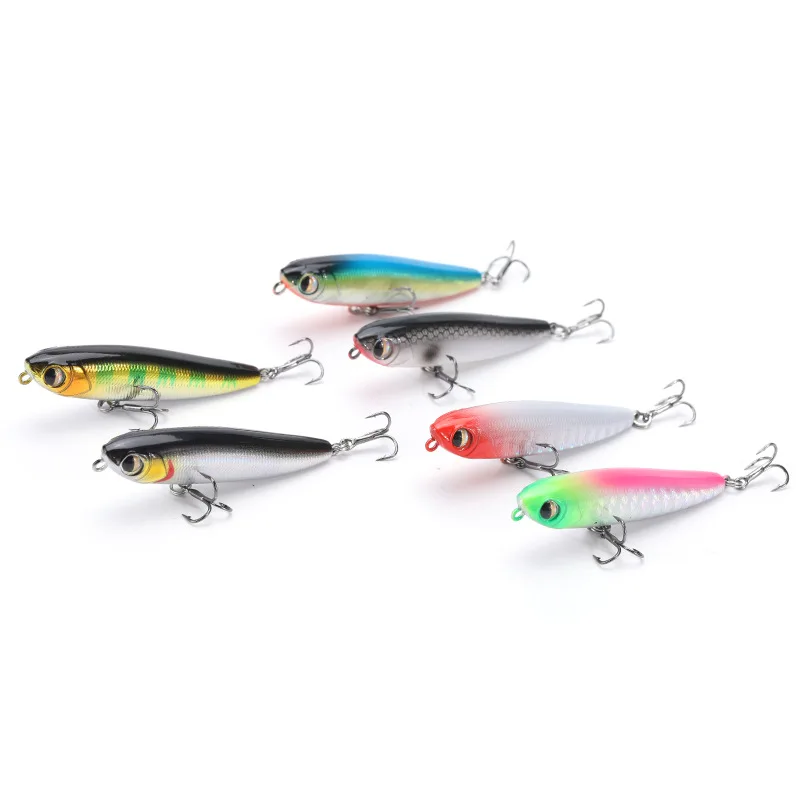 Good quality 3.5g 55mm mini ZigZag pencil top water fishing lures