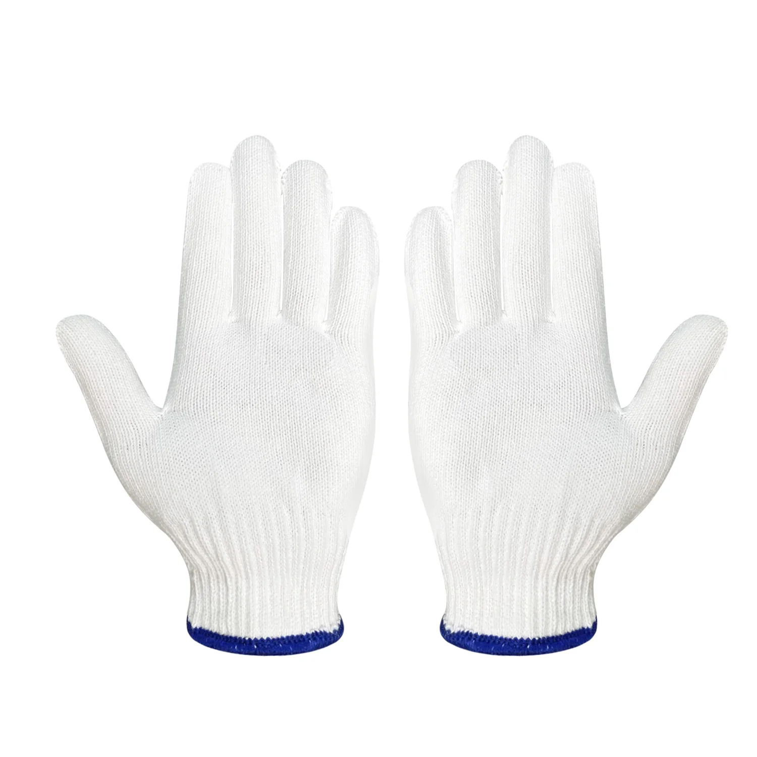 High Quality Pure Cotton White Gloves Protective Work & Ceremonial Gloves for Garden Use