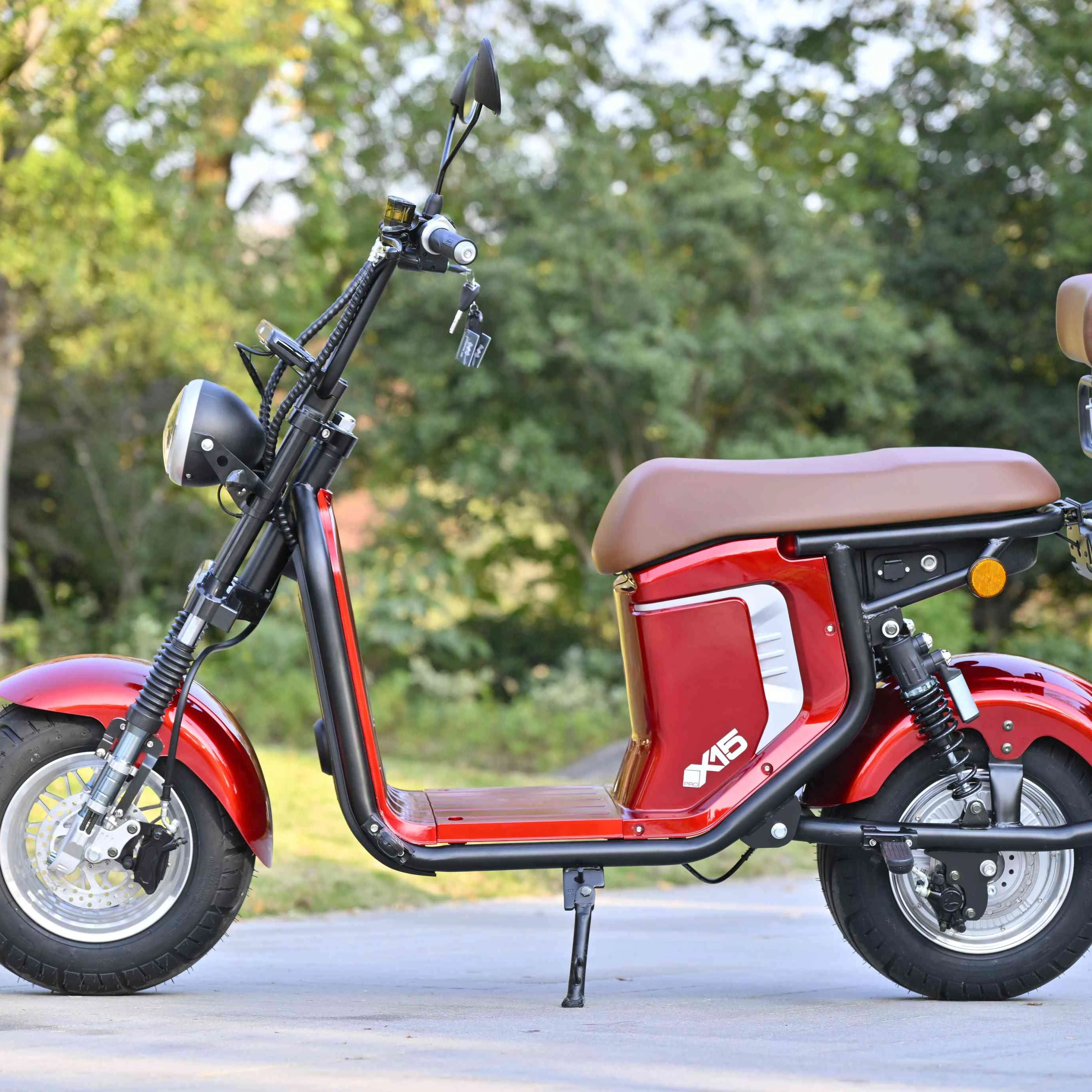 Smarda new model 2000w 8 or 10inch motor  EEC approved escooter electric citycoco in 2025 Fat Tire Electric Motorcycle