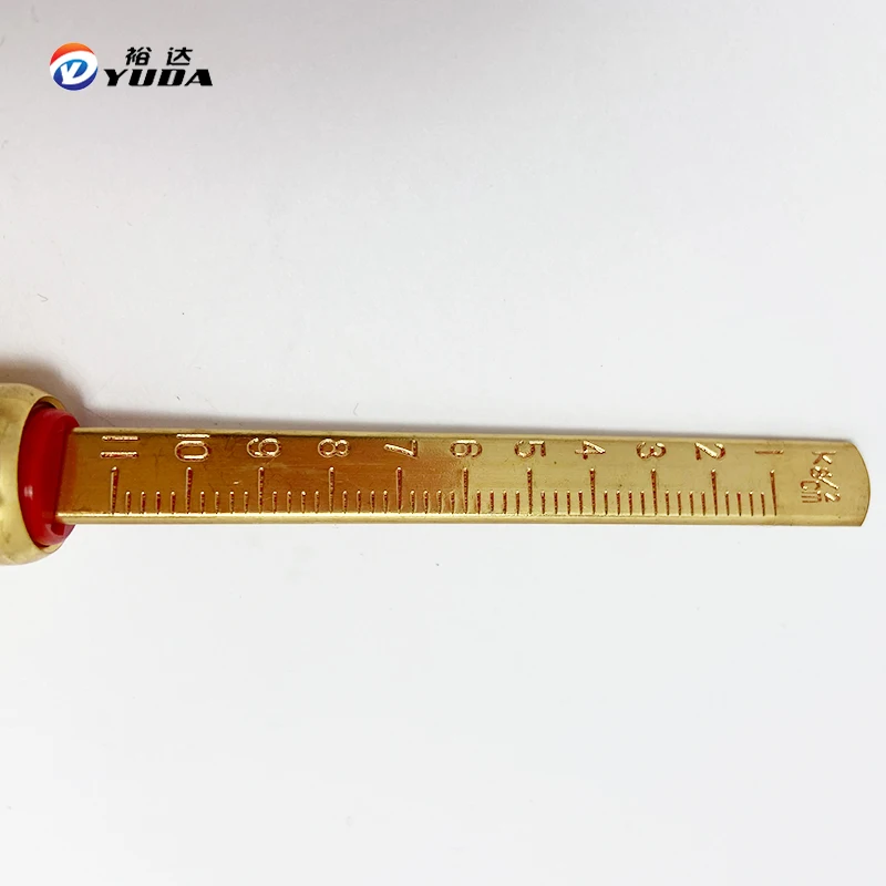 brass dual head heavy Pen tire gauge of 0-160 psi sprayer pressure gauge