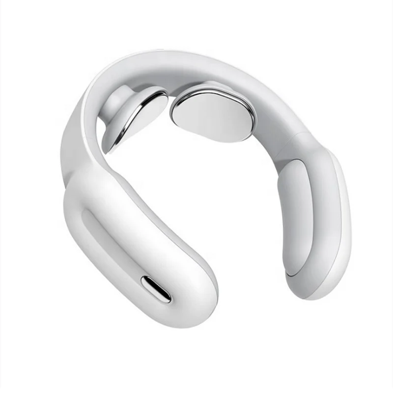 Portable 3 Models EMS Neck Massager with Heat Intelligent Smart Neck Massager