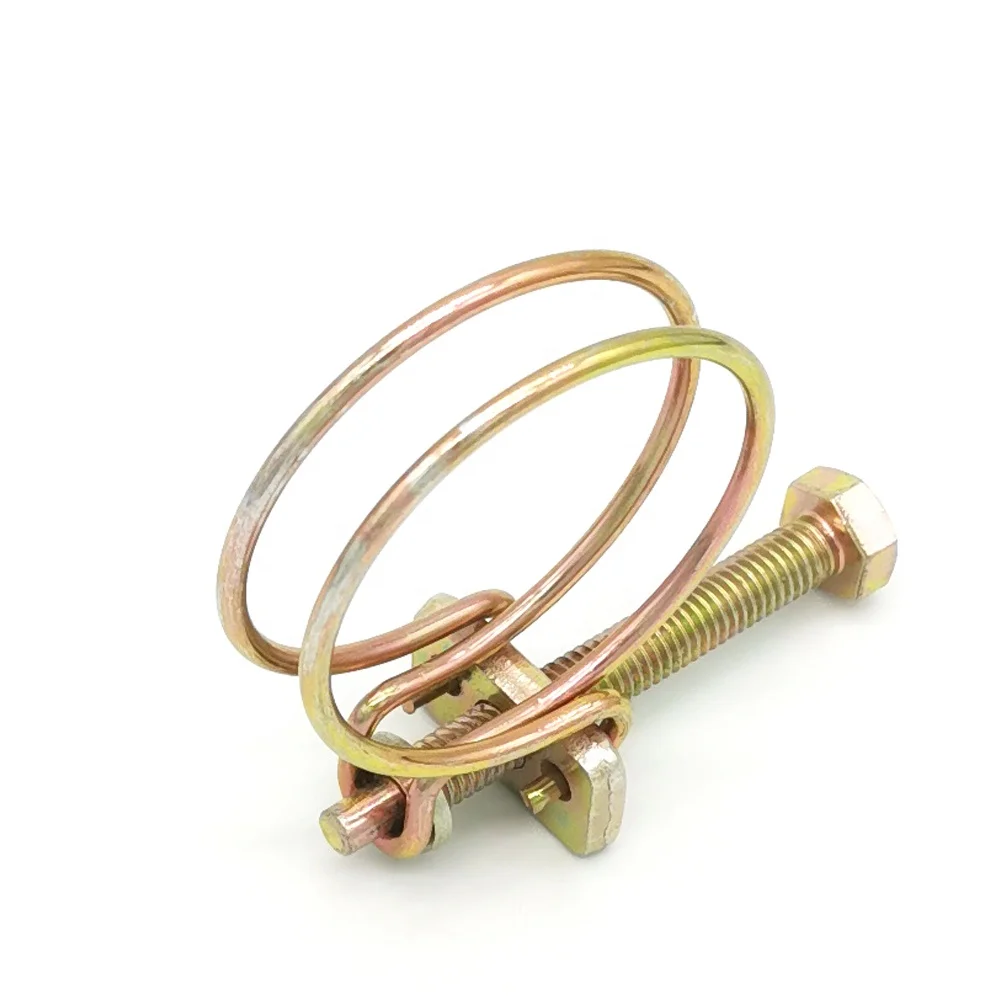 Wholesale custom 304/65mn steel galvanized iron galvanized stainless steel clamp  wire clip u clamp