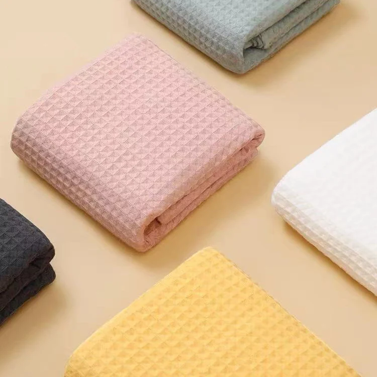 Eco Friendly hemp textile bath linens kids  linen waffle hemp bath towel