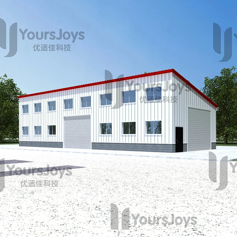 Prefabricated warehouse for modern and innovative houses