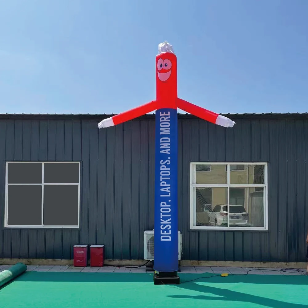 NO.1 Custom advertising dummy air tube man outdoor sports inflatable clown advertising inflatable sky dancer