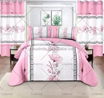 factory direct 3pc 6pc 8pc bedspread quilted wholesale bed sheet bedding sets for bed printed  3d bed cover set for wholesales