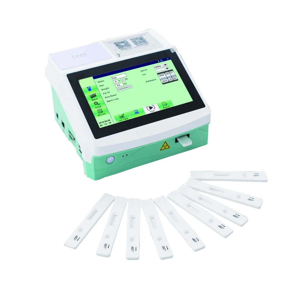 
Portable Vet Fluorescence Imaging System Machine Veterinary Progesterone Test Analyzer 
