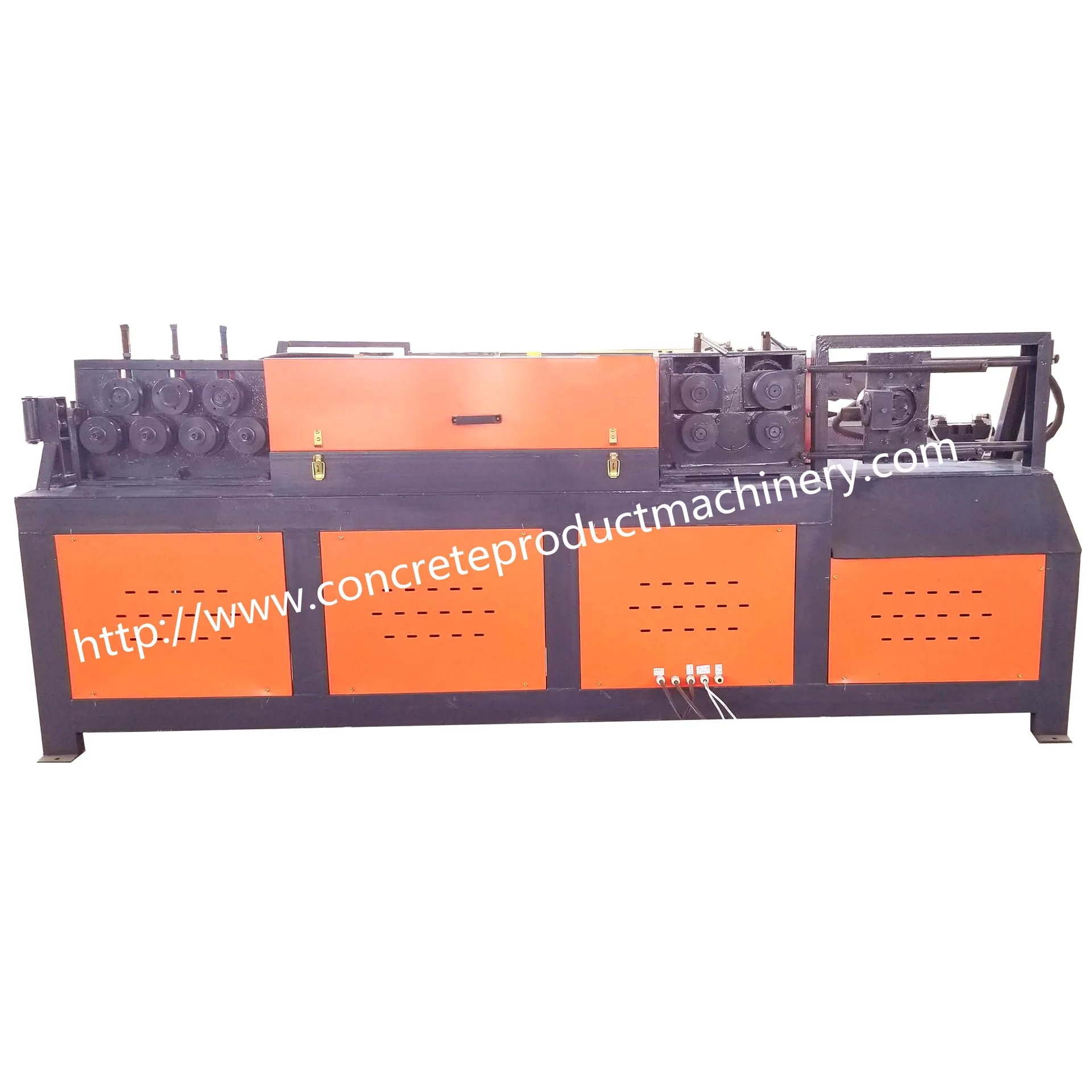 
Auto CNC Hydraulic Steel Bar Straightener And Cutter 14mm Steel Wire Straightening And Cutting Machine 
