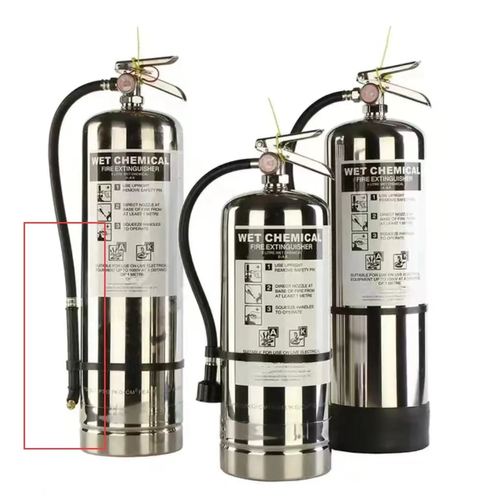 6 Liter Class K Wet Chemical Fire Extinguisher