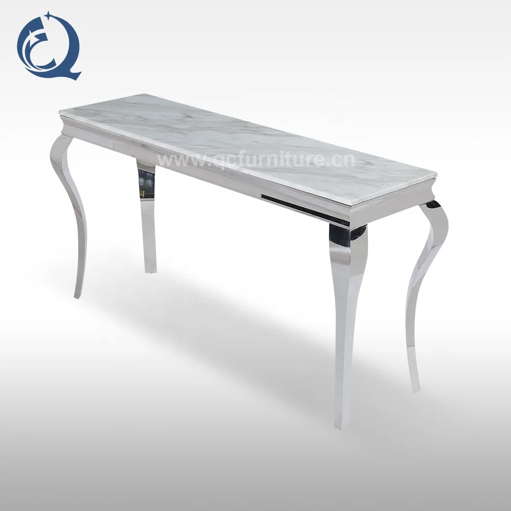 modern luxury console table with mirror glass