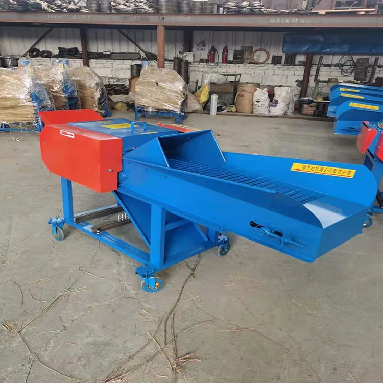 Ensiling grass shredder Grass chopping machine hay kneading crusher