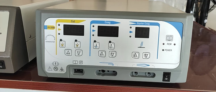 300W HV-300B High Frequency Electrosurgical Generator Electrocautery Diathermy Machine Surgical Equipment