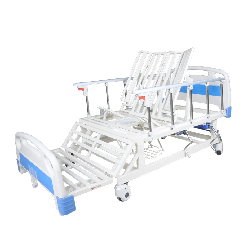 Good Price Hospital equipment Patient Care  Manual Clinic Use Nursing Bed With Toilet