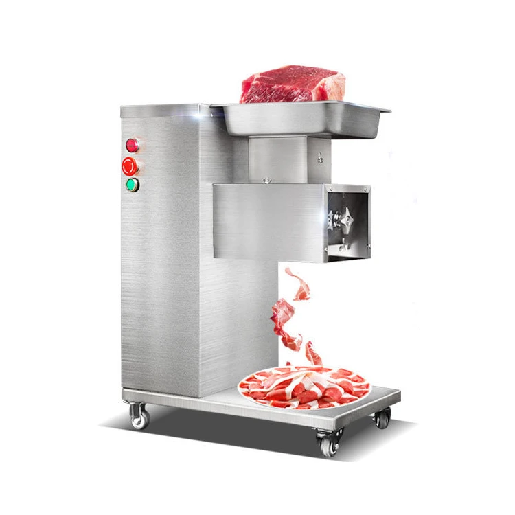 Qinbiao hot sale meat slicing machine fresh fish Pork Meat Mutton Cutting Slicing Machine made in china
