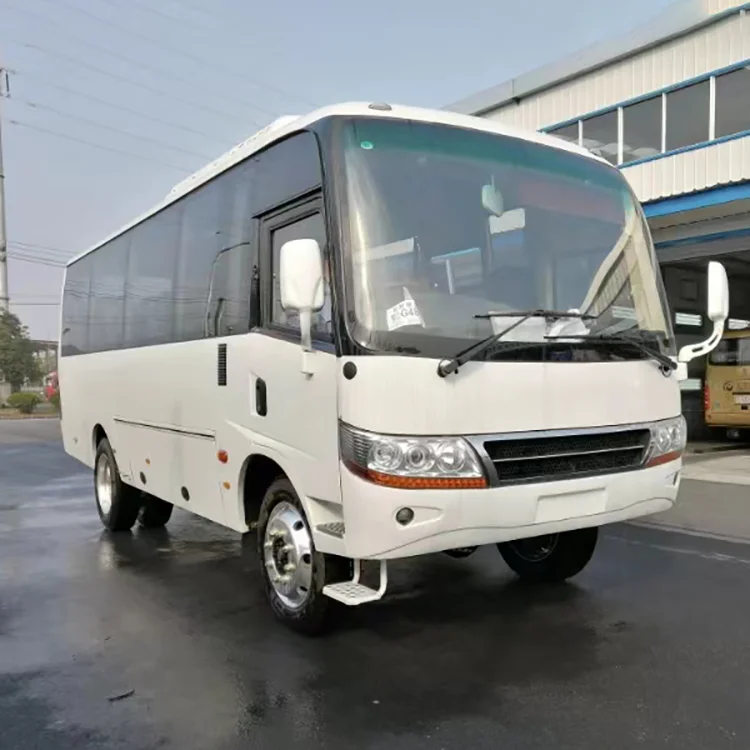 China high quality Dongfeng 4*4 29+1 seats diesel euro 3 right hand spot goods off road bus coach public transport luxury buses