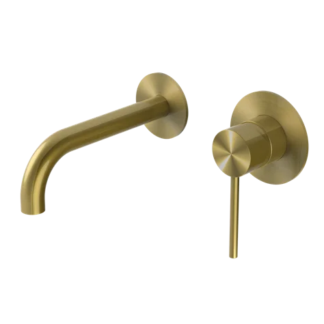 Watermark Wall Wash Basin Mixer Tapware Gunmetal Tapware