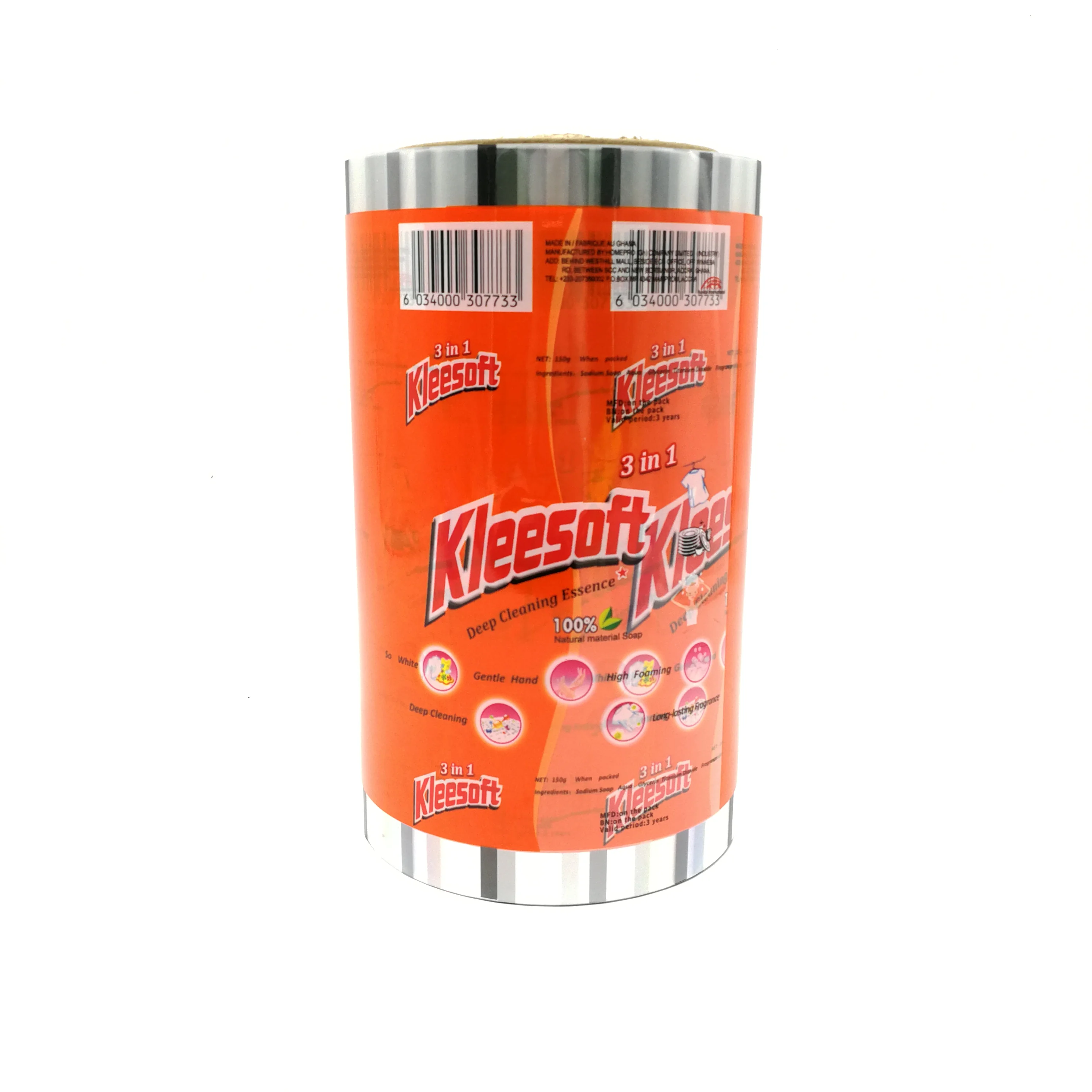 Hot selling High quality Customize print plastic film roll for instant coffee packet bag making