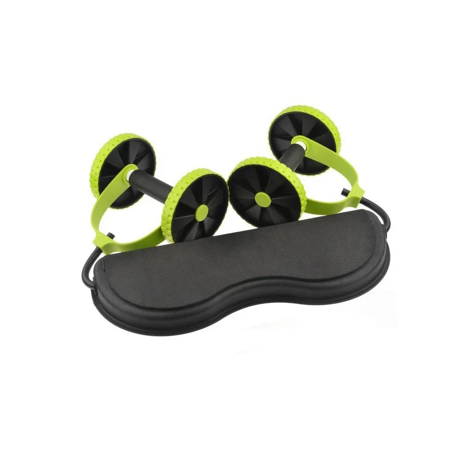
Abdominal Wheel Ab Rollers Double Wheels Pull Rope Rollers Ab Wheel 