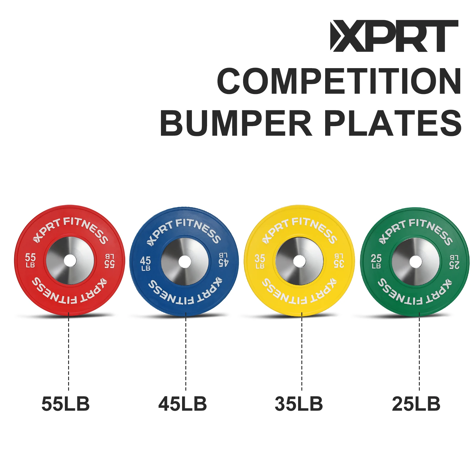 Wholesale Home Gym Colorful Competition Bumper Plate Set