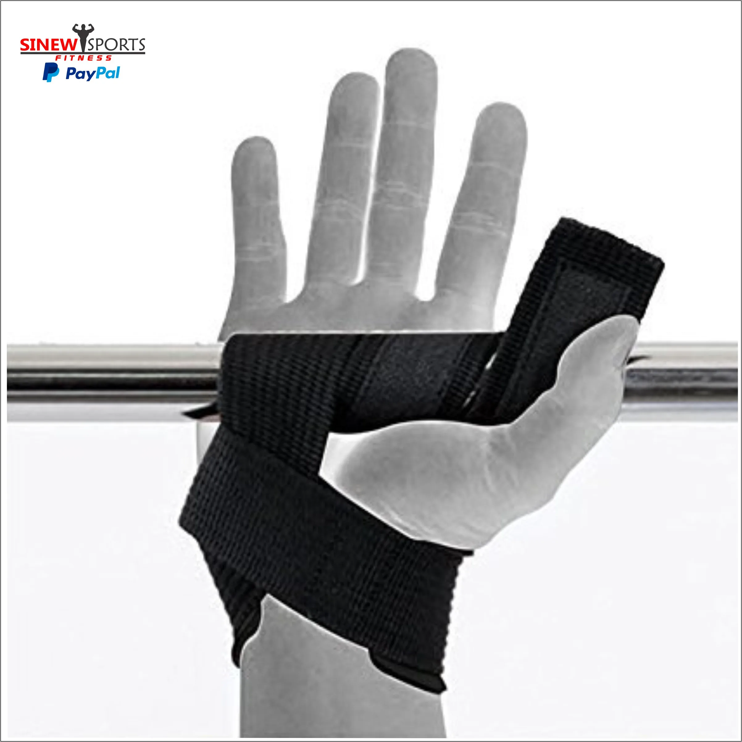 Custom Weight Lifting Wrist Straps for Body Building, Powerlifting, Gym Accessories Deadlifts Wrist Supports 2020 PK