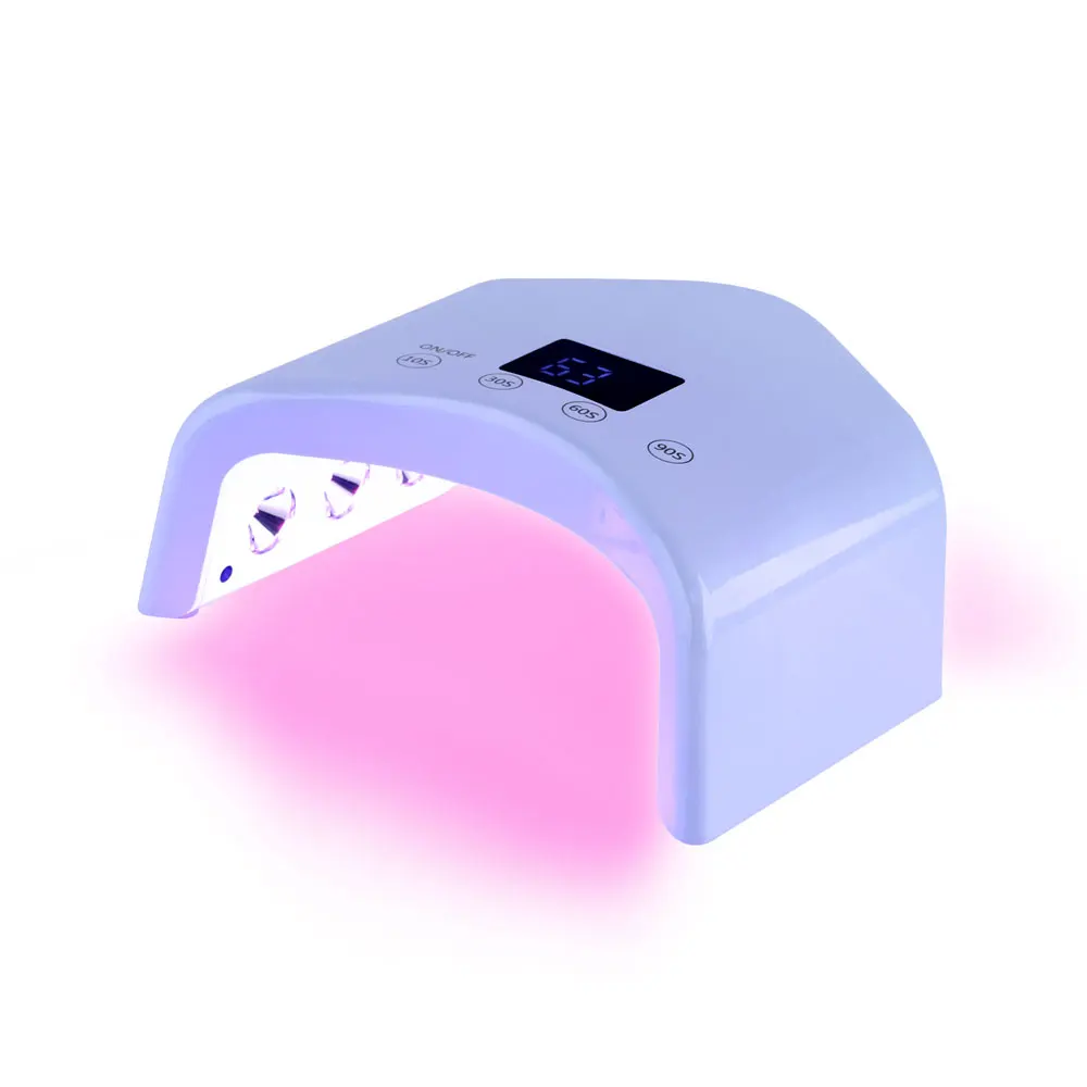 Manufacturer Mini Rechargeable Uv Led Nail Dryer Cordless 2024 Portable Nail Gel Polish Uv Led Lamp Set