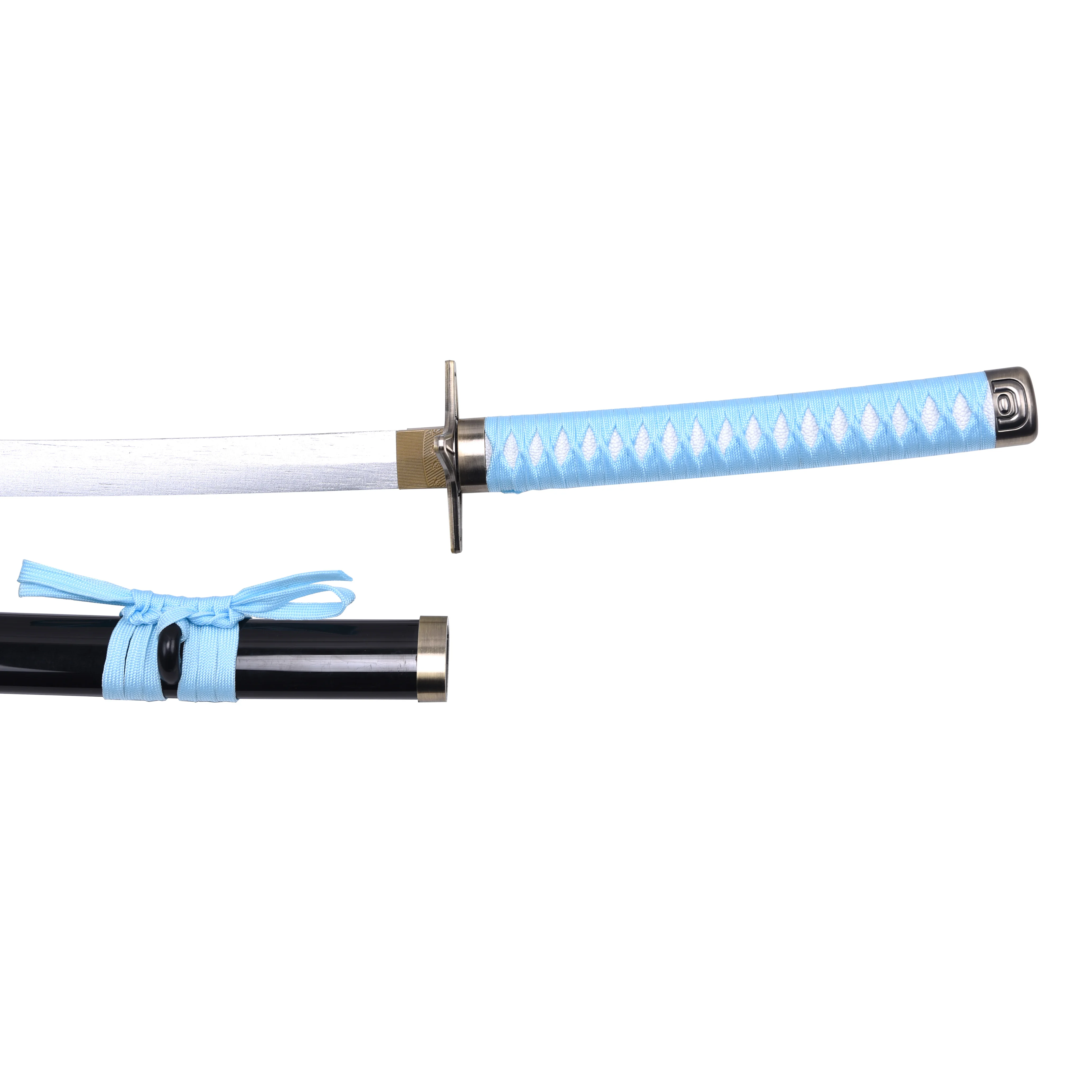 Most Popular Bleach sword Hitsugaya Toushirou Cosplay wooden Sword bamboo blade for Collection toy swords