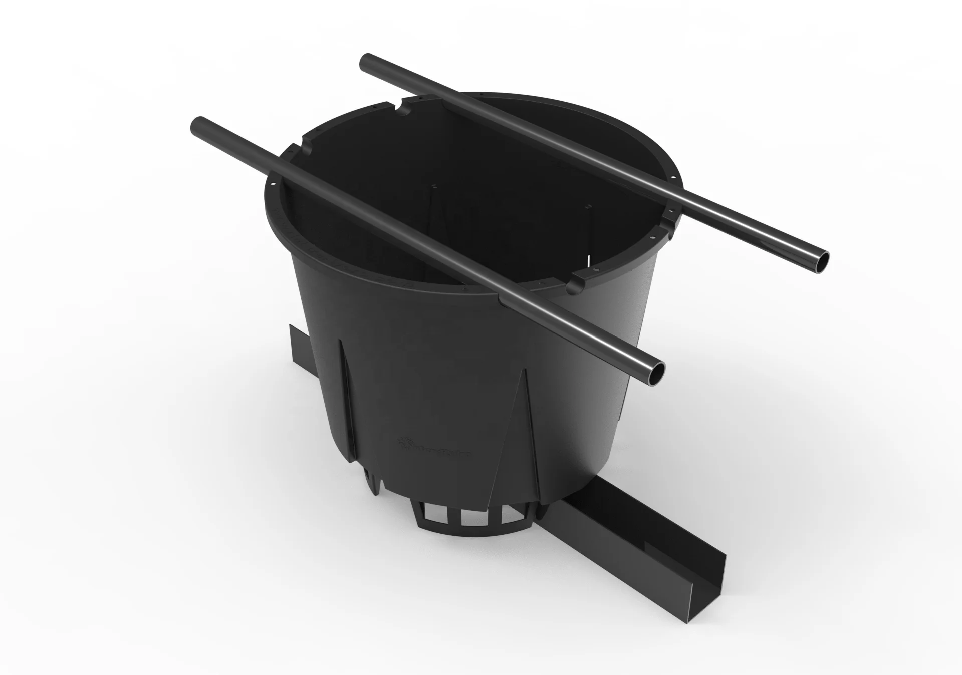 large thickened plastic blueberry plant pot  blueberry breathable anti-rot root pot  for garden  greenhouse