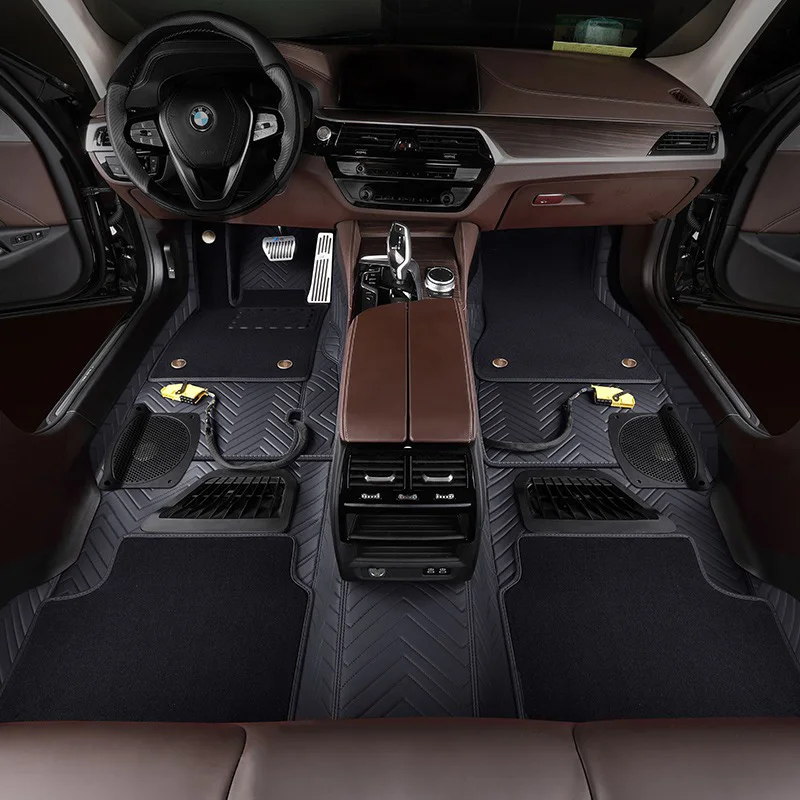Водонепроницаемые автомобильные коврики Opel Astraaudi A4 Floorliner передний и задний ковер для Skoda Octavia