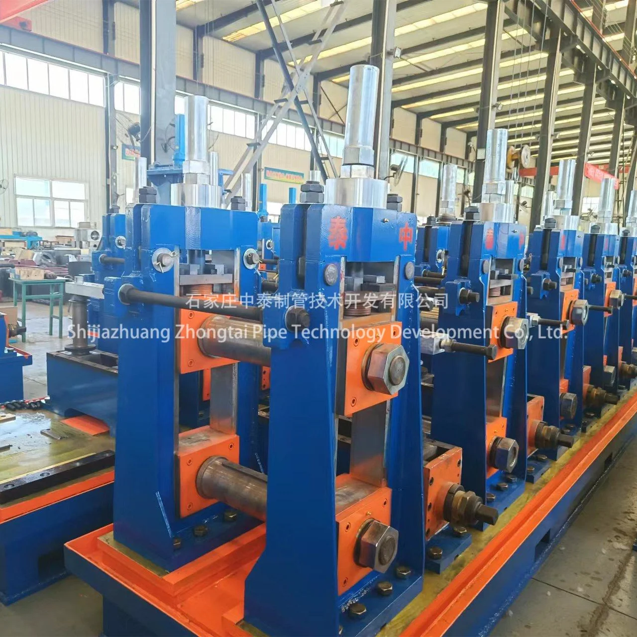Automatic Metal Carbon Steel Pipe Tube Welding Machine Production Line
